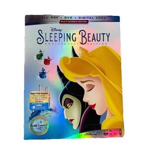 Disney Sleeping Beauty Blu-Ray - DVD W/ Slipcover New And Sealed Special Edition